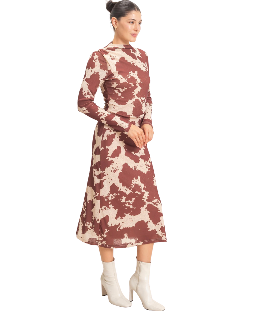 Cinnamon Darling Knit Midi Dress