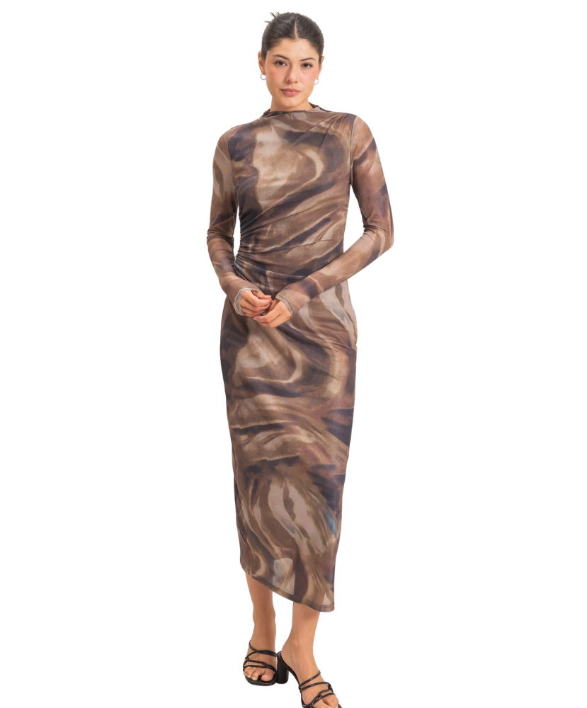 Cocoa Belle Midi Knit Dress