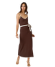 Taylor Tie Waist Sweater Maxi Dress