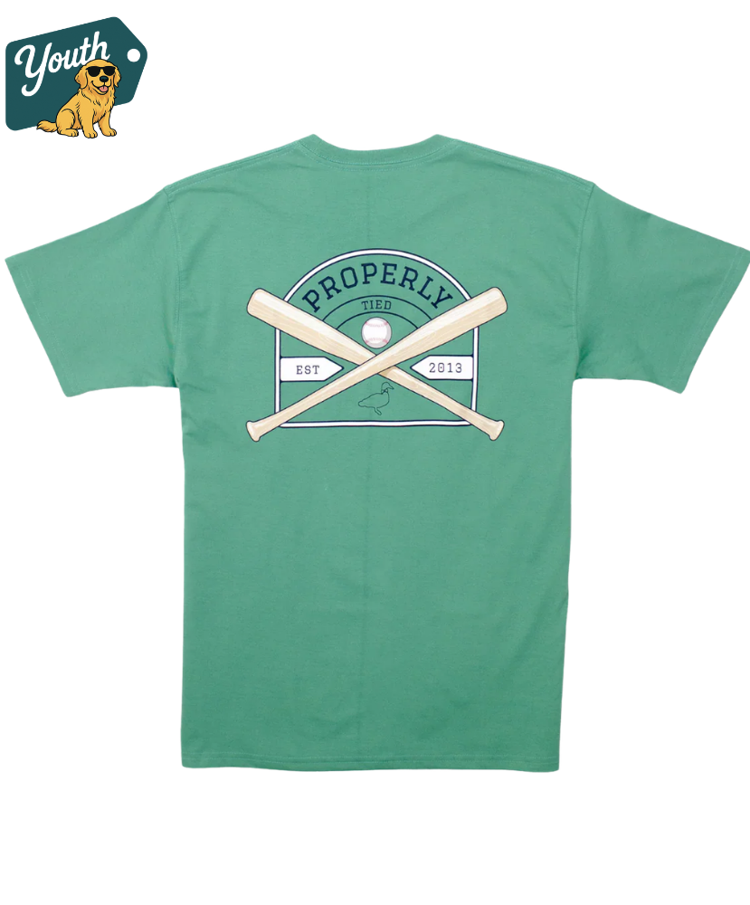 Properly Tied - Youth  Baseball Shield Tee