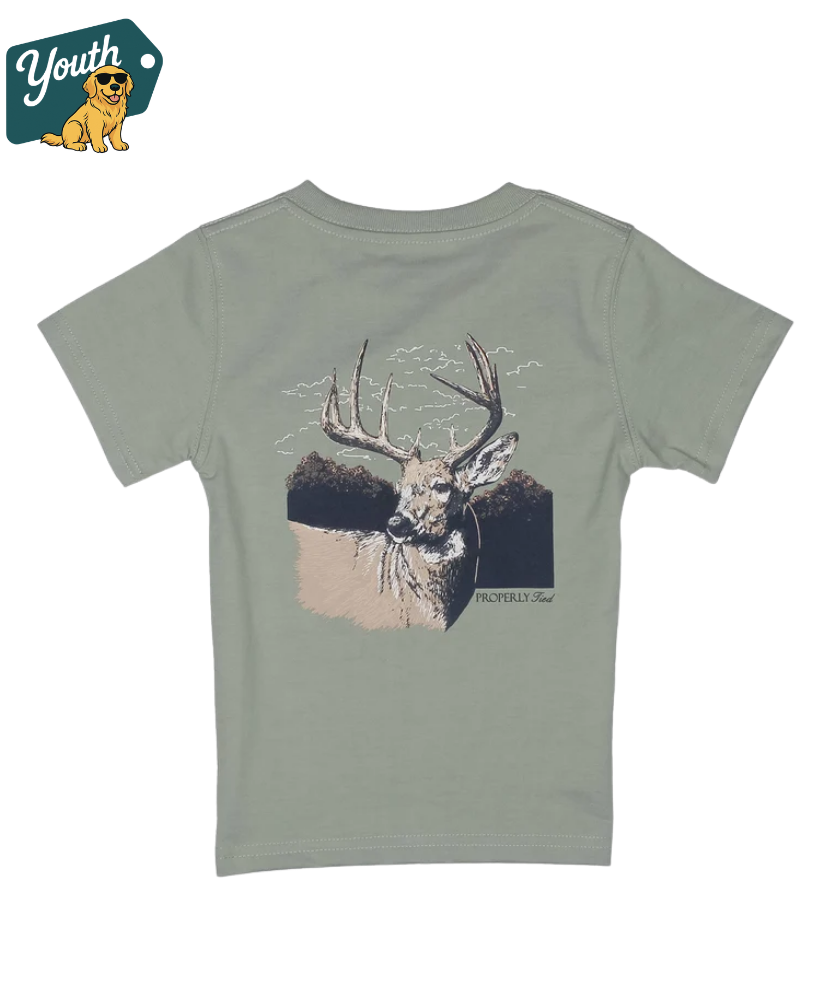Properly Tied - Boys Buck Tee
