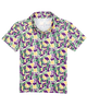 Properly Tied - Youth Inlet Polo - Mardi Gras Camo
