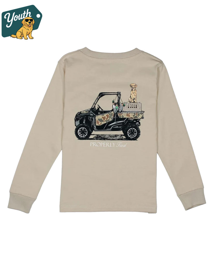 Properly Tied - Youth Trail Tradition Ls Tee