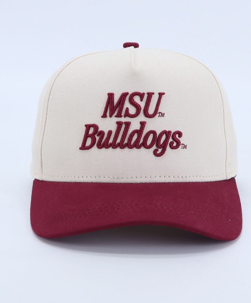 Mississippi State Script Canvas Hat