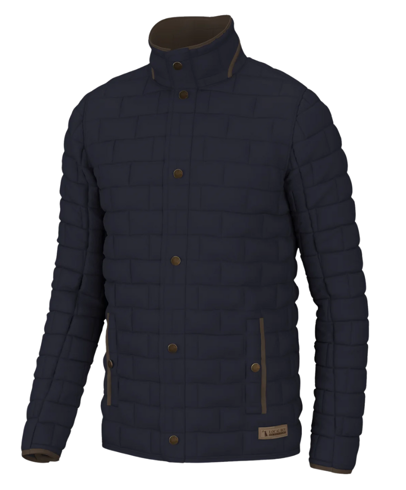 Local Boy - Brick Quilted Jacket