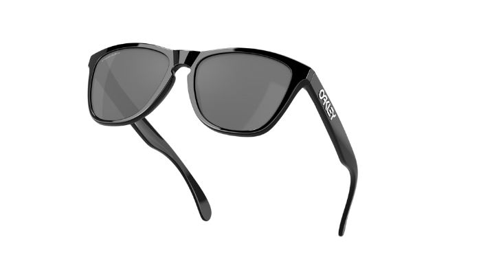 Black sunglasses with dark gray lenses and a white 'CREEZ' logo on the temple, shown against a plain white background.