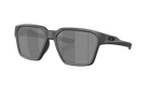 Oakley Briza Sunglasses with dark lenses and gray frame on a white background