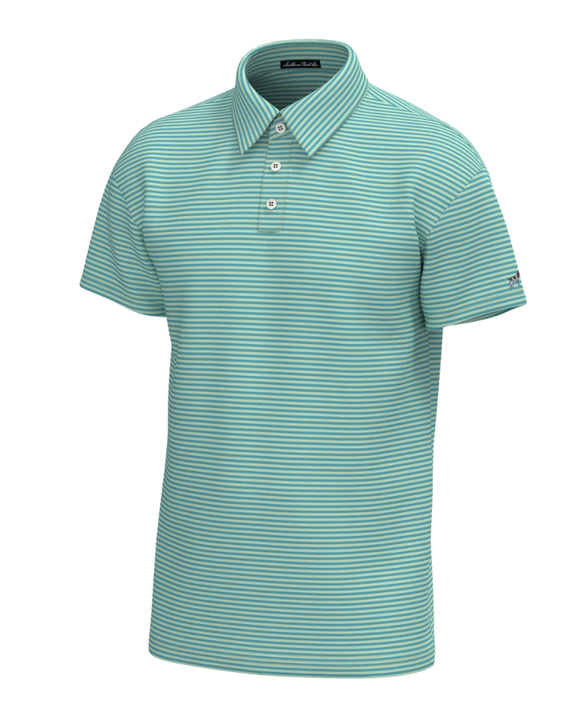 Southern Point - Morgan Stripe Performance Polo