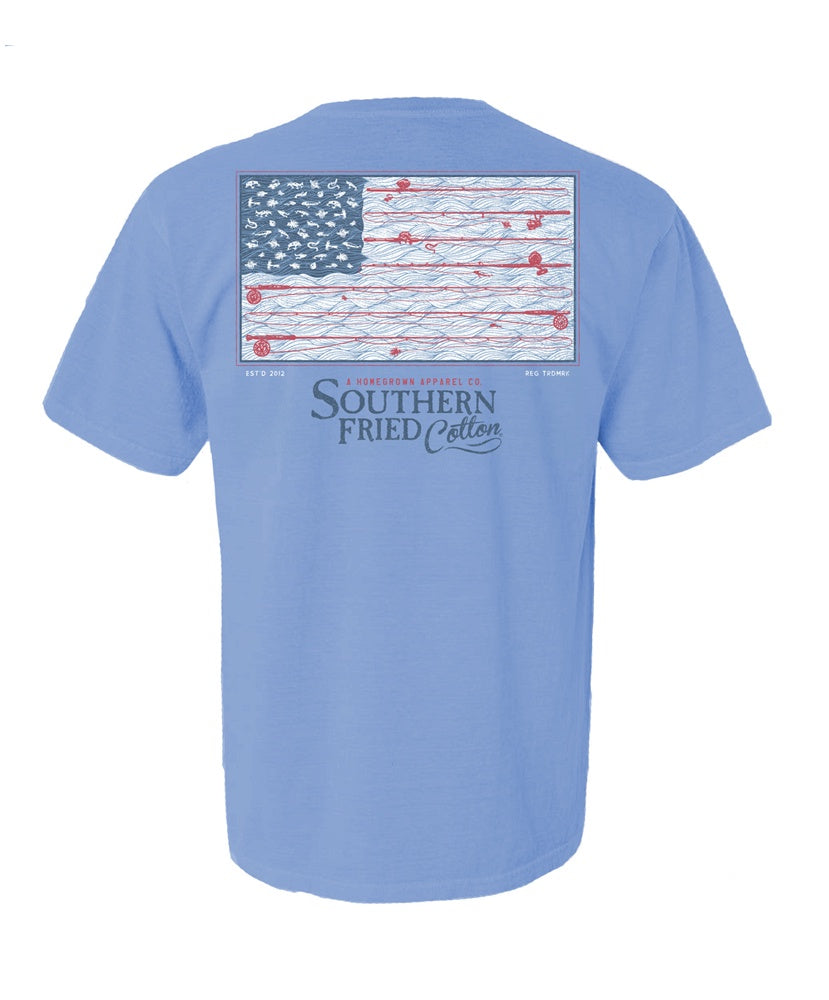 Southern Fried Cotton - Reel It In Tee