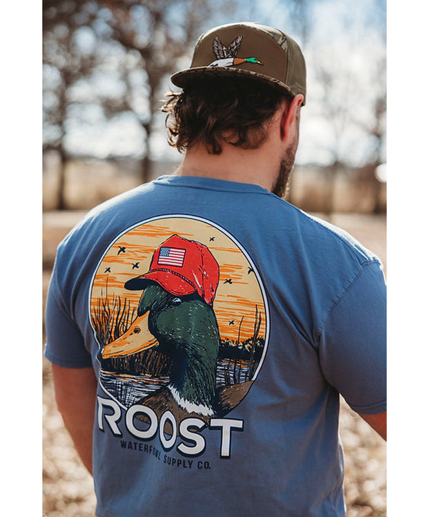 Roost - Duck With Hat Tee
