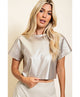 Alyson Crop Shirt