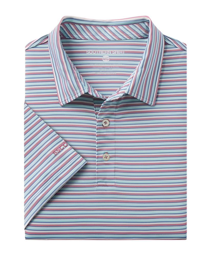 Southern Shirt Co - Tybee Stripe Polo