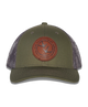 Hurricane Marsh - Turkey Tracks Leather Patch Hat