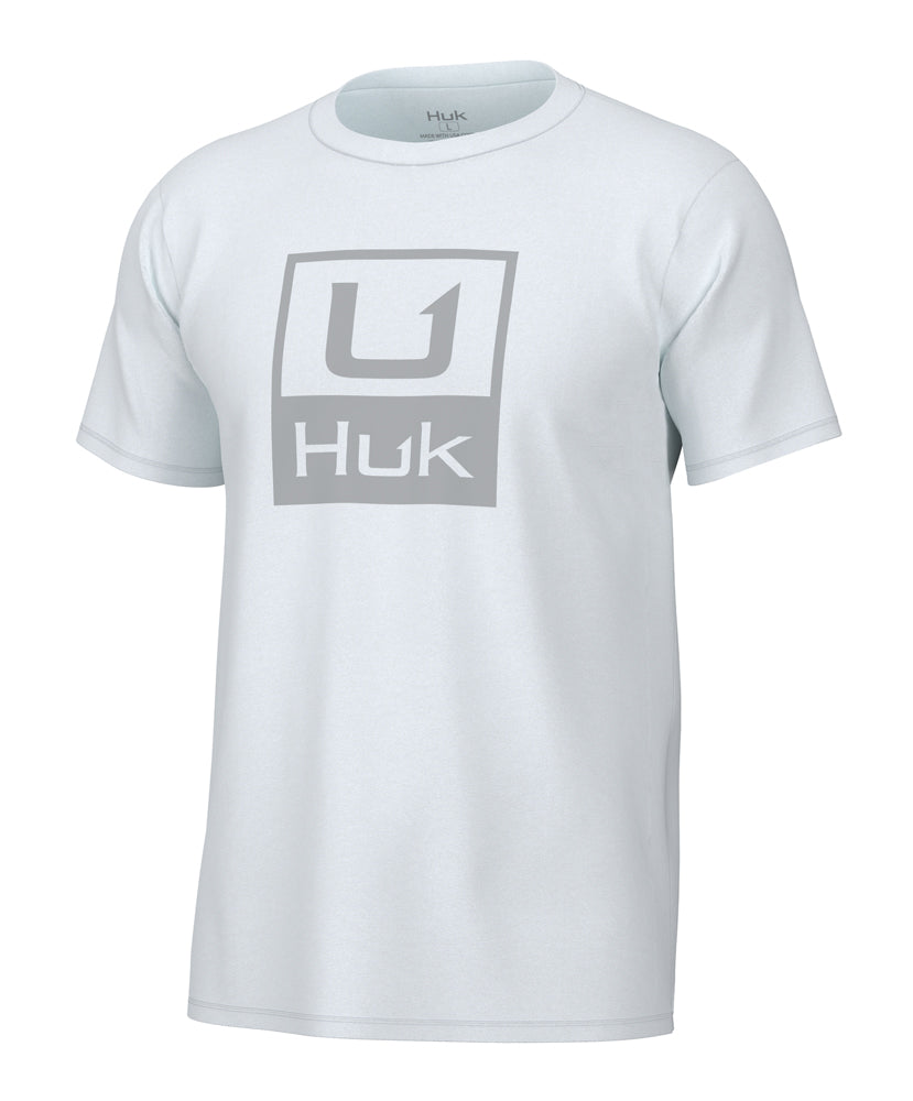 Huk - Stacked Logo Tee