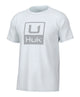Huk - Stacked Logo Tee