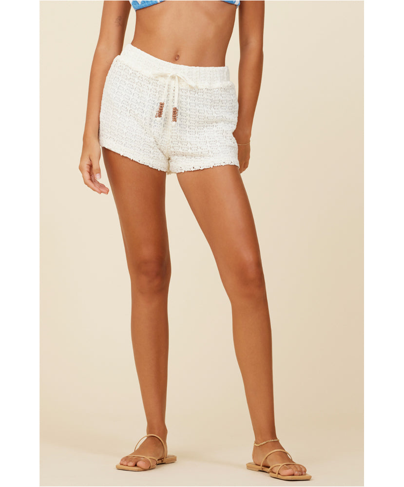 Eyes On Me Crochet Shorts