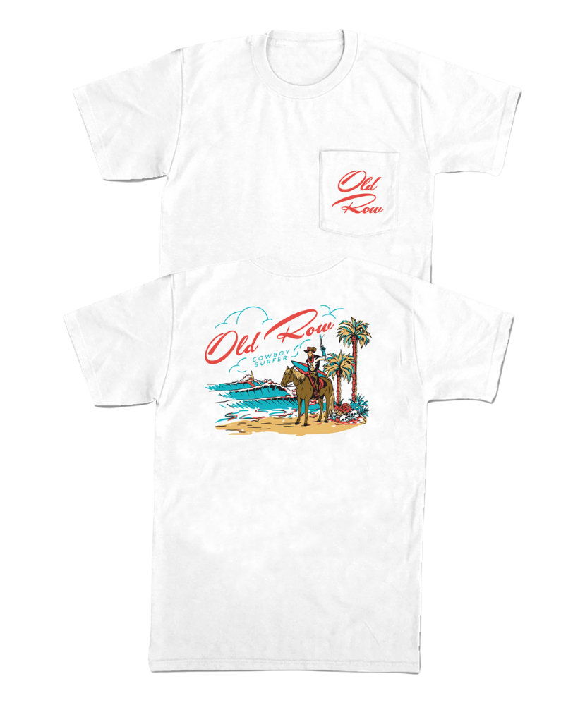 Old Row - Coastal Cowboy Pocket Tee