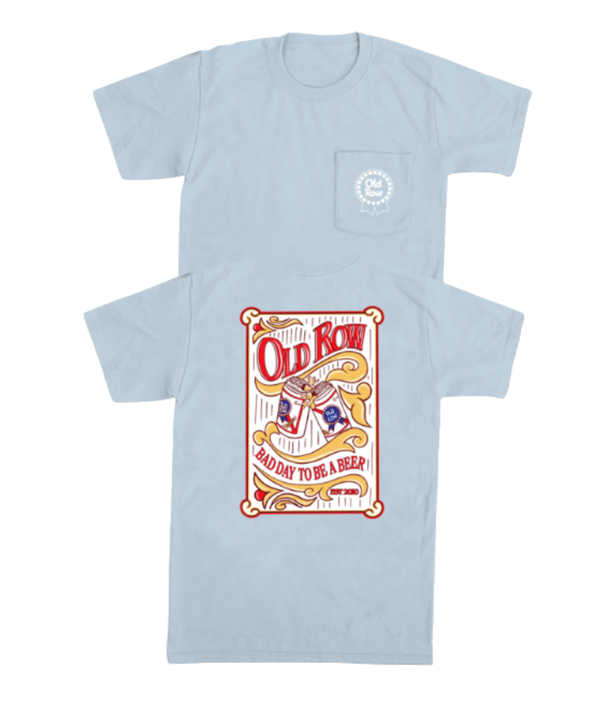 Old Row - BDTBAB Retro Mirror Pocket Tee