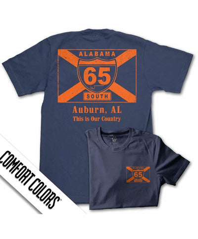 65 South - My Town - Auburn Tee
