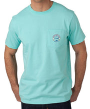 Southern Tide - Sailboat T-Shirt Aqua Front