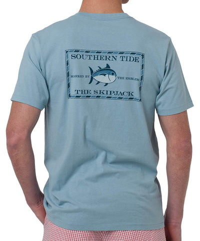 Southern Tide - Vintage Skipjack T-Shirt Cool Granite Back