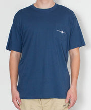 Southern Proper - Southern Staples T-Shirt Navy Front