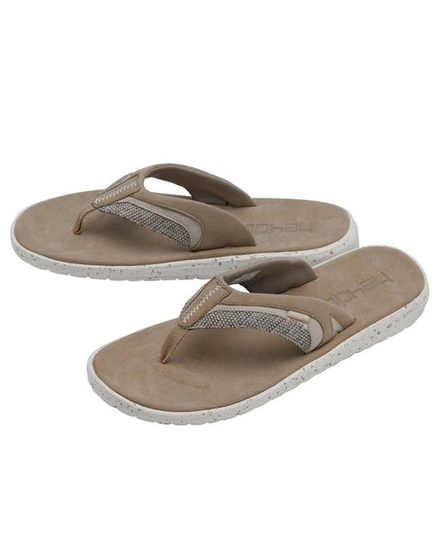 HEYDUDE MEN\'S FLINN FREE BEIGE SIZE 9 | MEN’S FOOTWEAR | MEN’S SLIP ON SANDALS HEYDUDE Finn Flip Braided Men main image 4