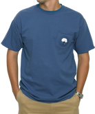 Southern Shirt Co. - Yacht Club Short Sleeve Tee - Yale Navy Front