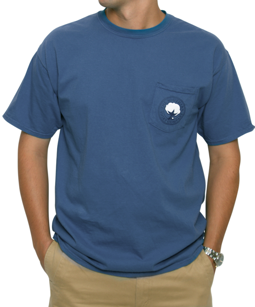 Southern Shirt Co. - Yacht Club Short Sleeve Tee - Yale Navy Front