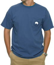 Southern Shirt Co. - Yacht Club Short Sleeve Tee - Yale Navy Front