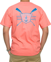 Southern Shirt Co. - Yacht Club Short Sleeve Tee - Pink Salmon