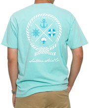 Southern Shirt Co. - Nautical Rope Short Sleeve Tee - Chalky Mint