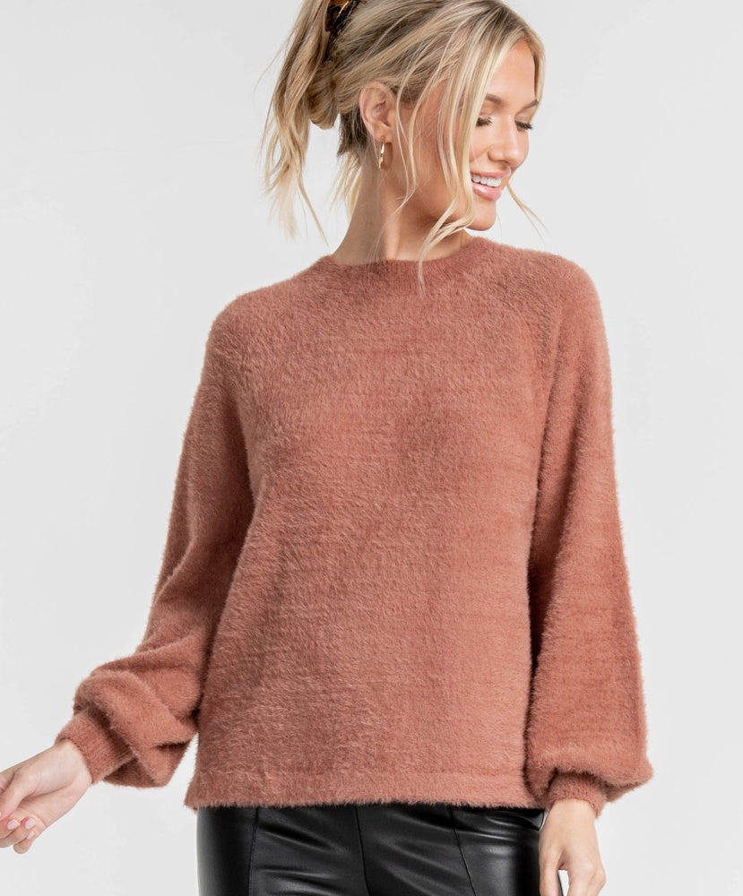 Southern Shirt Co - Feather Knit Mock Neck