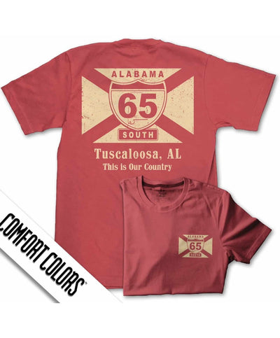 65 South - My Town - Tuscaloosa Tee