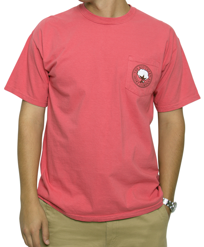 Southern Shirt Co. - Wax Seal Short Sleeve Tee - Desert Rose Front