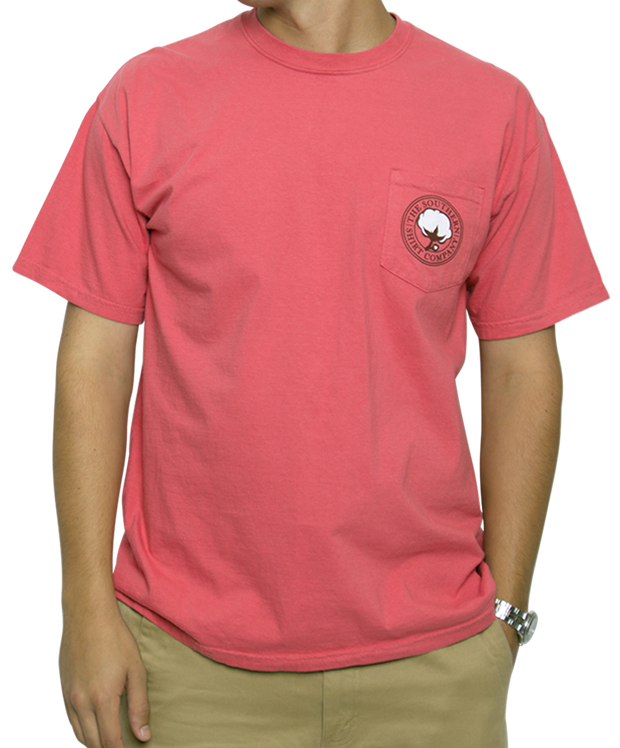 Southern Shirt Co. - Wax Seal Short Sleeve Tee - Desert Rose Front