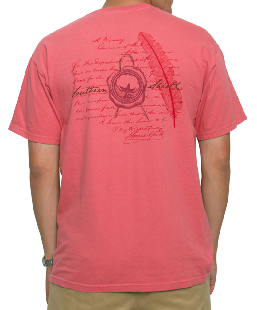 Southern Shirt Co. - Wax Seal Short Sleeve Tee - Desert Rose 