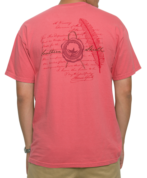 Southern Shirt Co. - Wax Seal Short Sleeve Tee - Desert Rose 