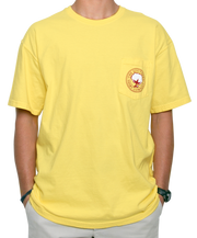 Southern Shirt Co. - Wax Seal Short Sleeve Tee - Canary Front