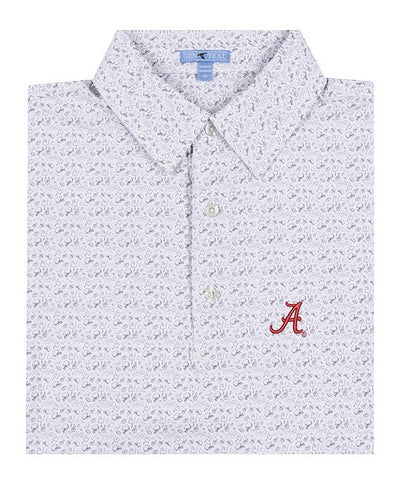 GenTeal - Alabama Brr Printed Tailgate Polo