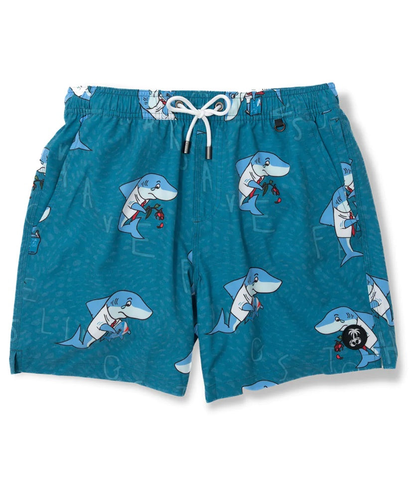 Barstool Sports - BB Sharks Have Feelings Too Swim Trunks