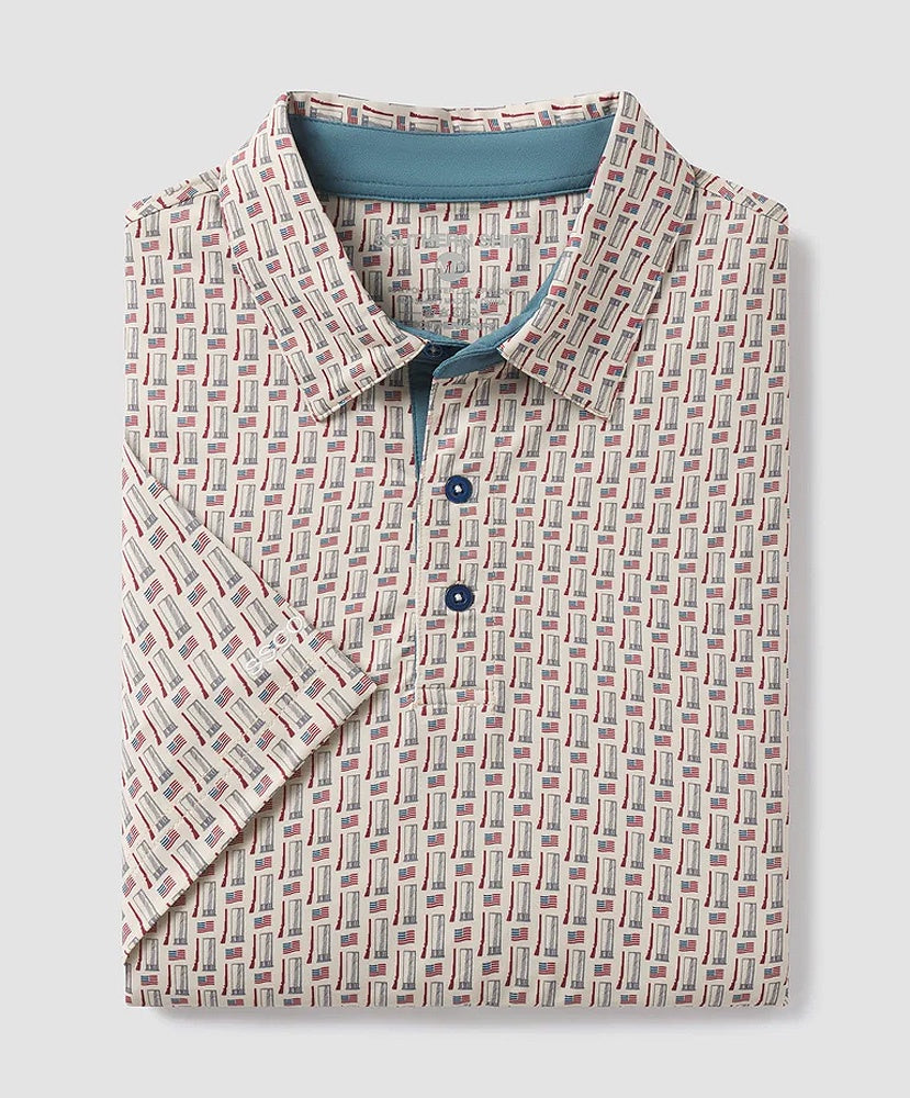 Southern Shirt Co - Pass The Buckshot Printed Polo