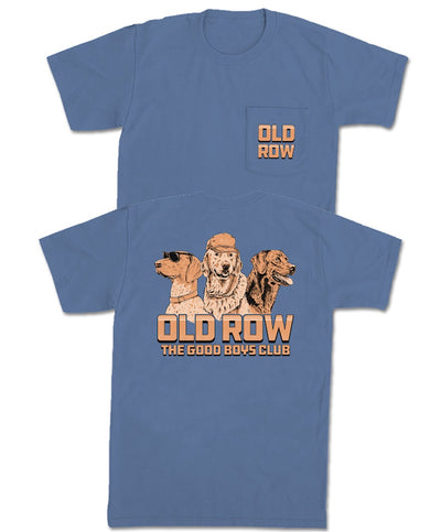 Old Row - The Good Boys Club Trio Pocket Tee