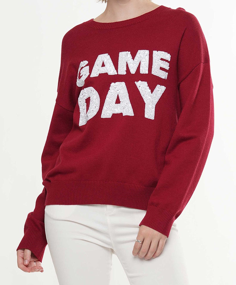 Game Day Sequin Sweater