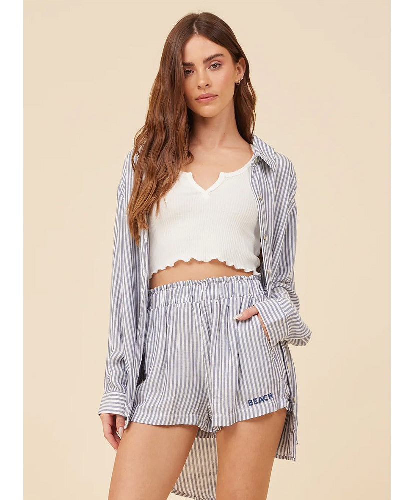 Only at the Beach Button Down