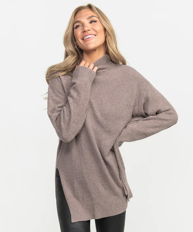 Southern Shirt Co - Dreamluxe Notched Turtleneck Sweater
