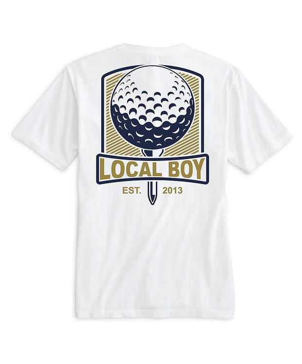 Local Boy - Golf Tee Pocket Tee
