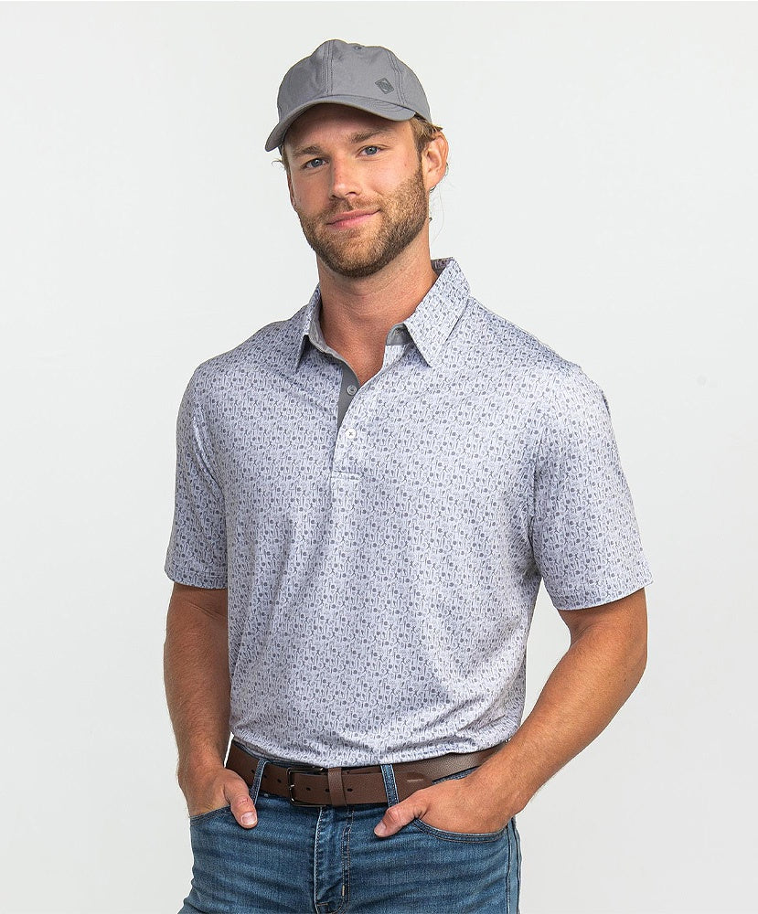 Southern Shirt Co - Game Time Printed Polo
