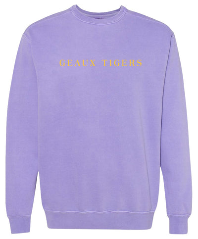 Geaux Tigers Crewneck Sweatshirt