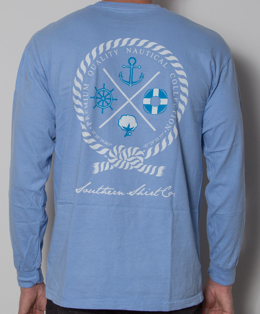 Southern Shirt Co. - Nautical Rope Long Sleeve - Maui Back